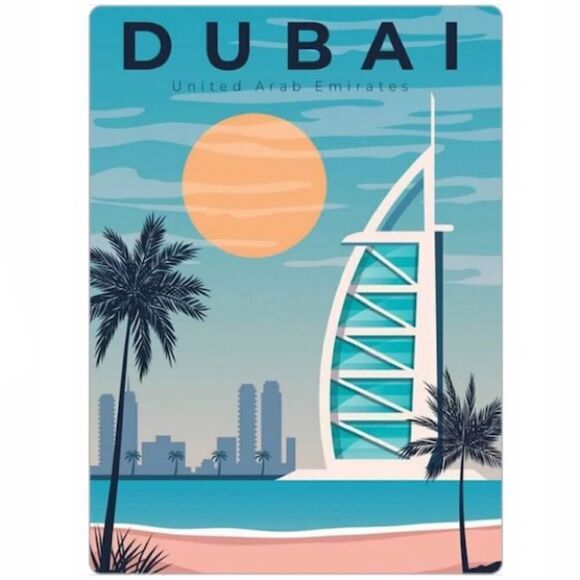 Dubai UAE Souvenir Magnet - Picture 4 of 4